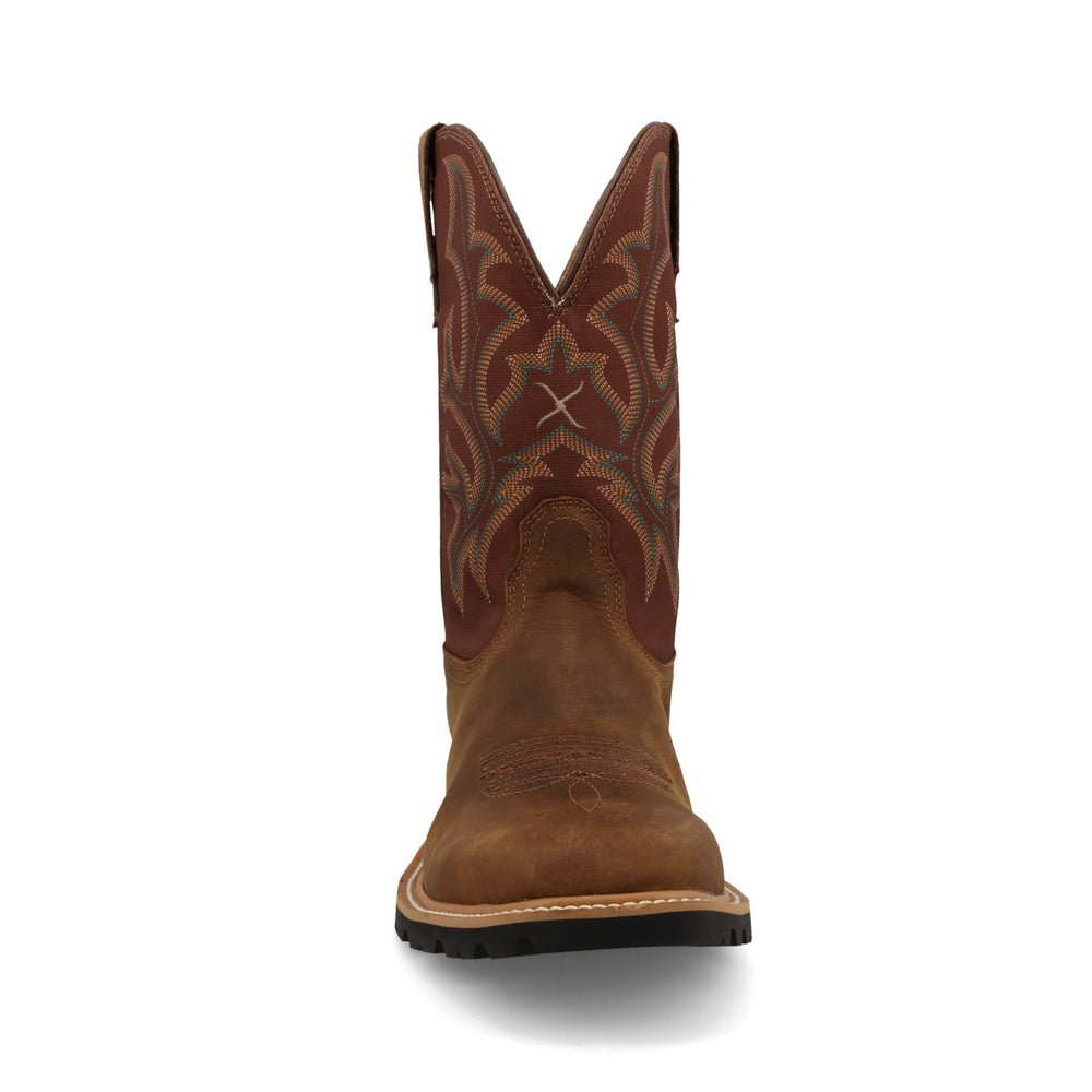 Twisted X Men's 11" Hickory Square Toe Tech X Western Boots - MXTP003 - 7D