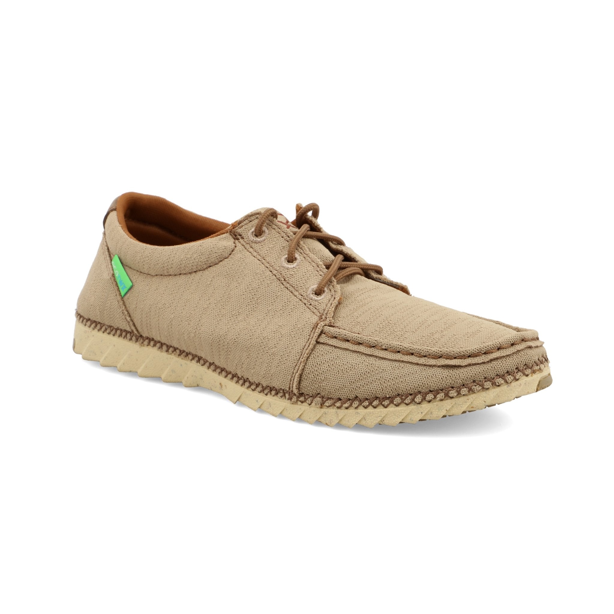 Twisted X Men's Zero-X Khaki Lace Up Moc Toe Casual Shoe | Boots Etc