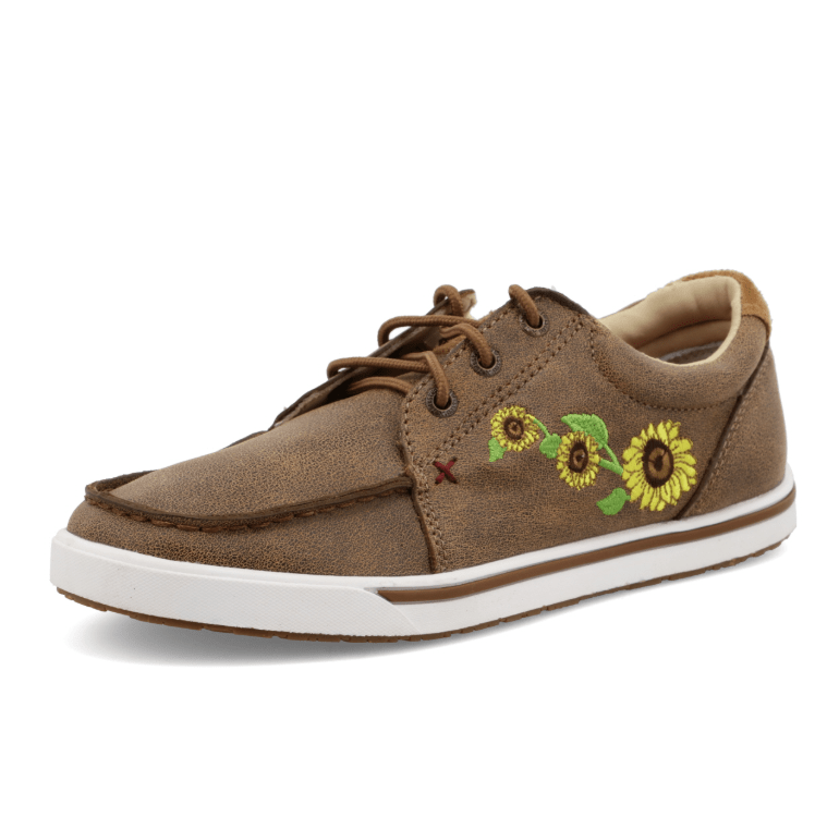 Twisted X Women's KICKS Bomber & Sunflower - WCA0035-5.5M
