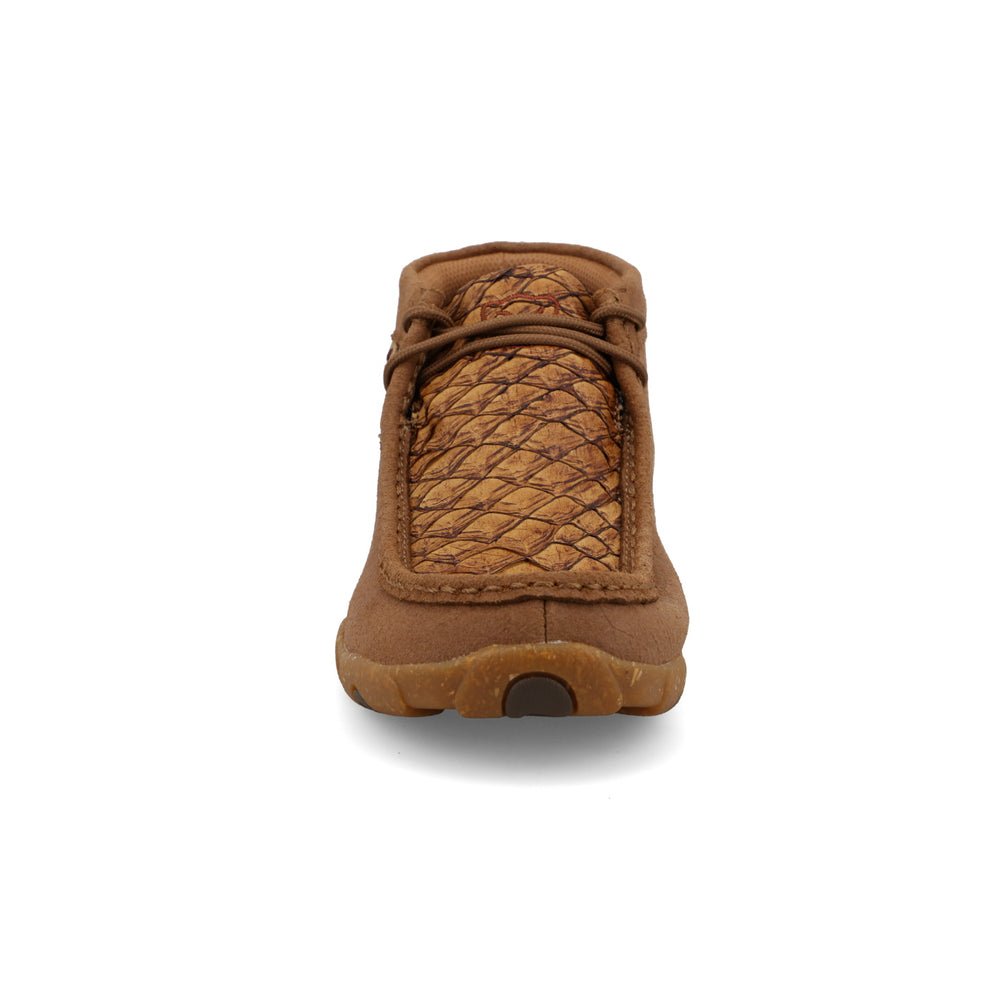 Twisted X Women's 4" Tan & Toasted Coconut Moc Toe Driving Boot - WDM0160 - 5.5M