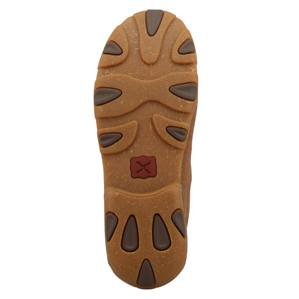 Twisted X Women's 4" Tan & Toasted Coconut Moc Toe Driving Boot - WDM0160 - 5.5M