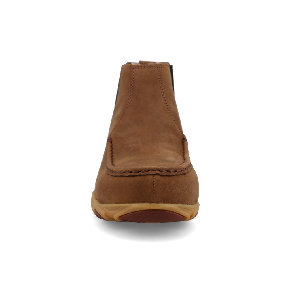 Twisted X Women's 4" Peanut Chelsea Driving Moc Toe Work Boot - WDMXN02 - 5.5M