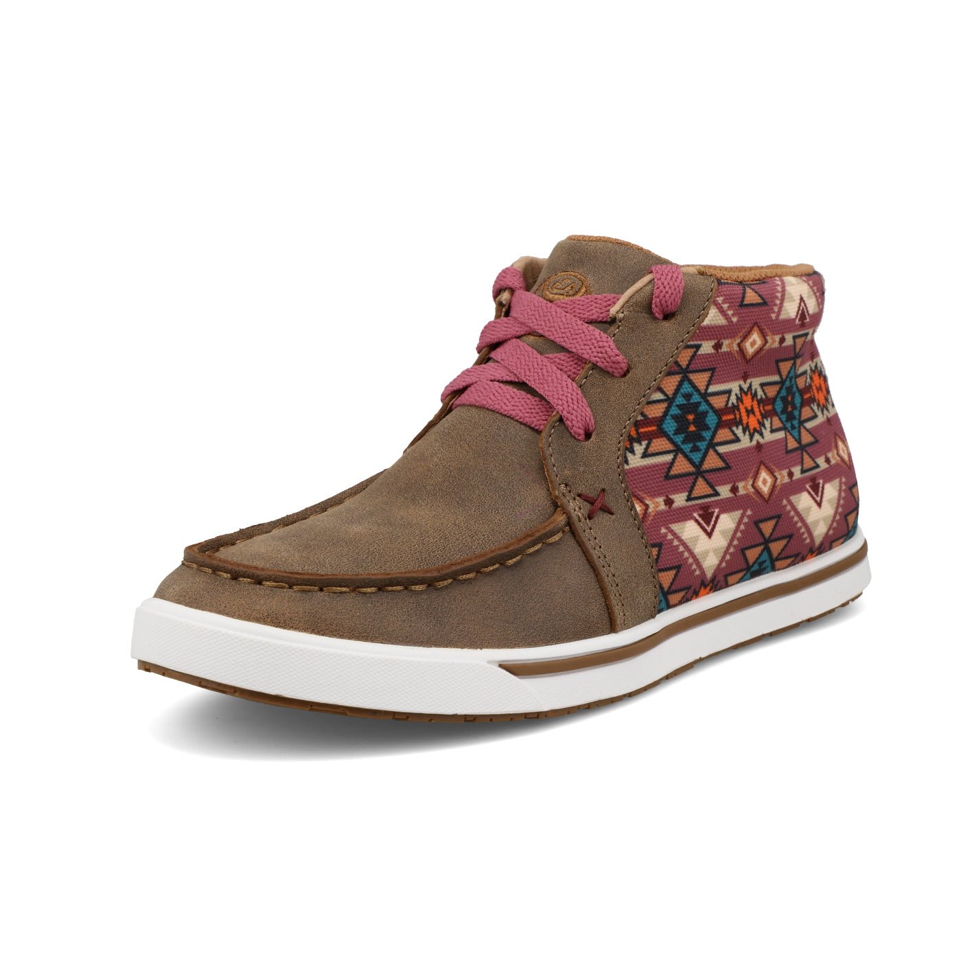 Twisted X Women's Hooey Loper Bomber & Mauve Shoe - WHYC029 - 5.5M