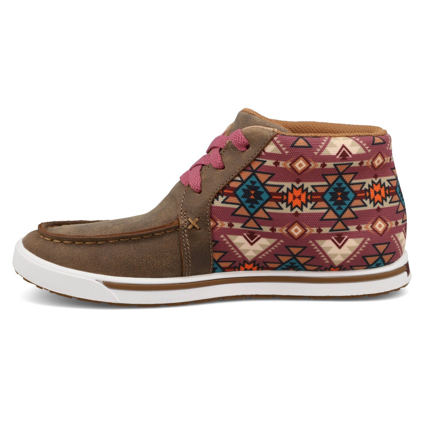 Twisted X Women's Hooey Loper Bomber & Mauve Shoe - WHYC029 - 5.5M