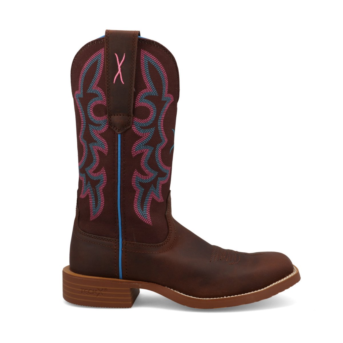 Twisted X Women's 11" Tech X Boot - Chocolate Truffle & Dark Brown - WXTR013-5.5B