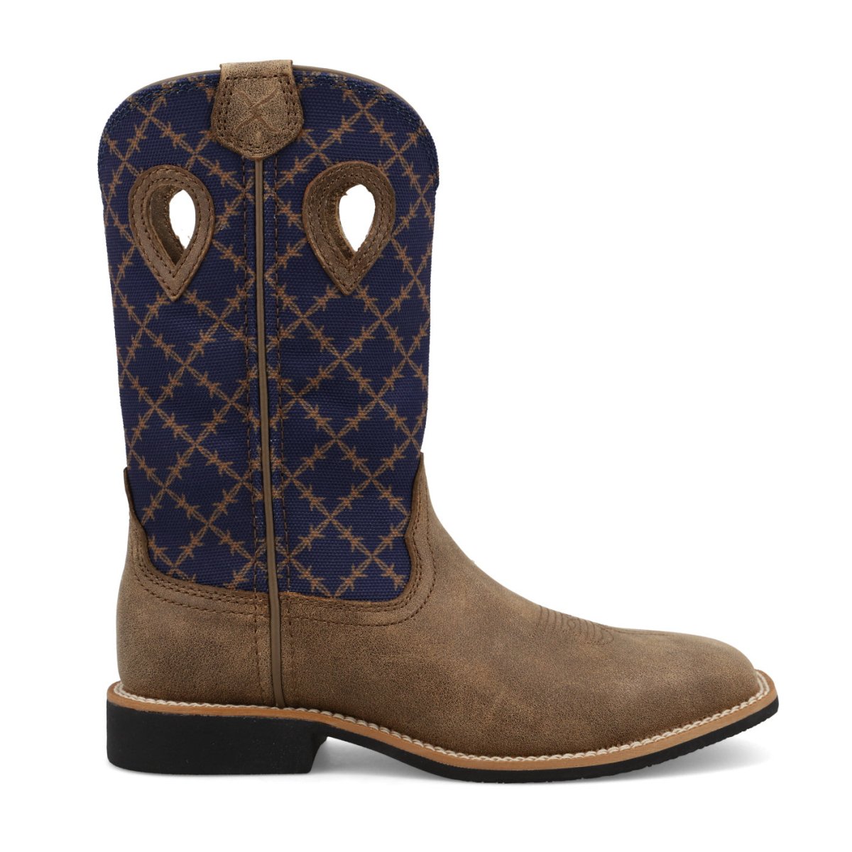 Twisted X Kid's Top Hand Boots - Bomber & Navy - YTH0031-1M