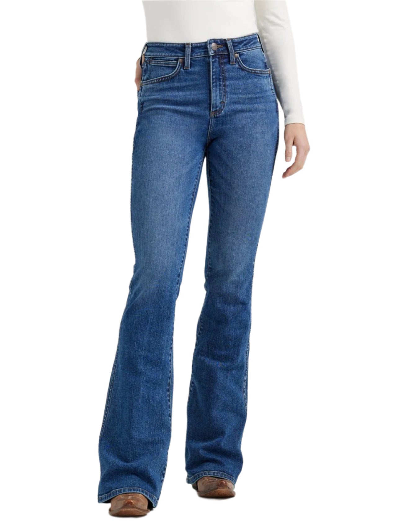 Wrangler Women's Retro Bailey High Rise Aria Flare Jeans - 112356681 - 25X30