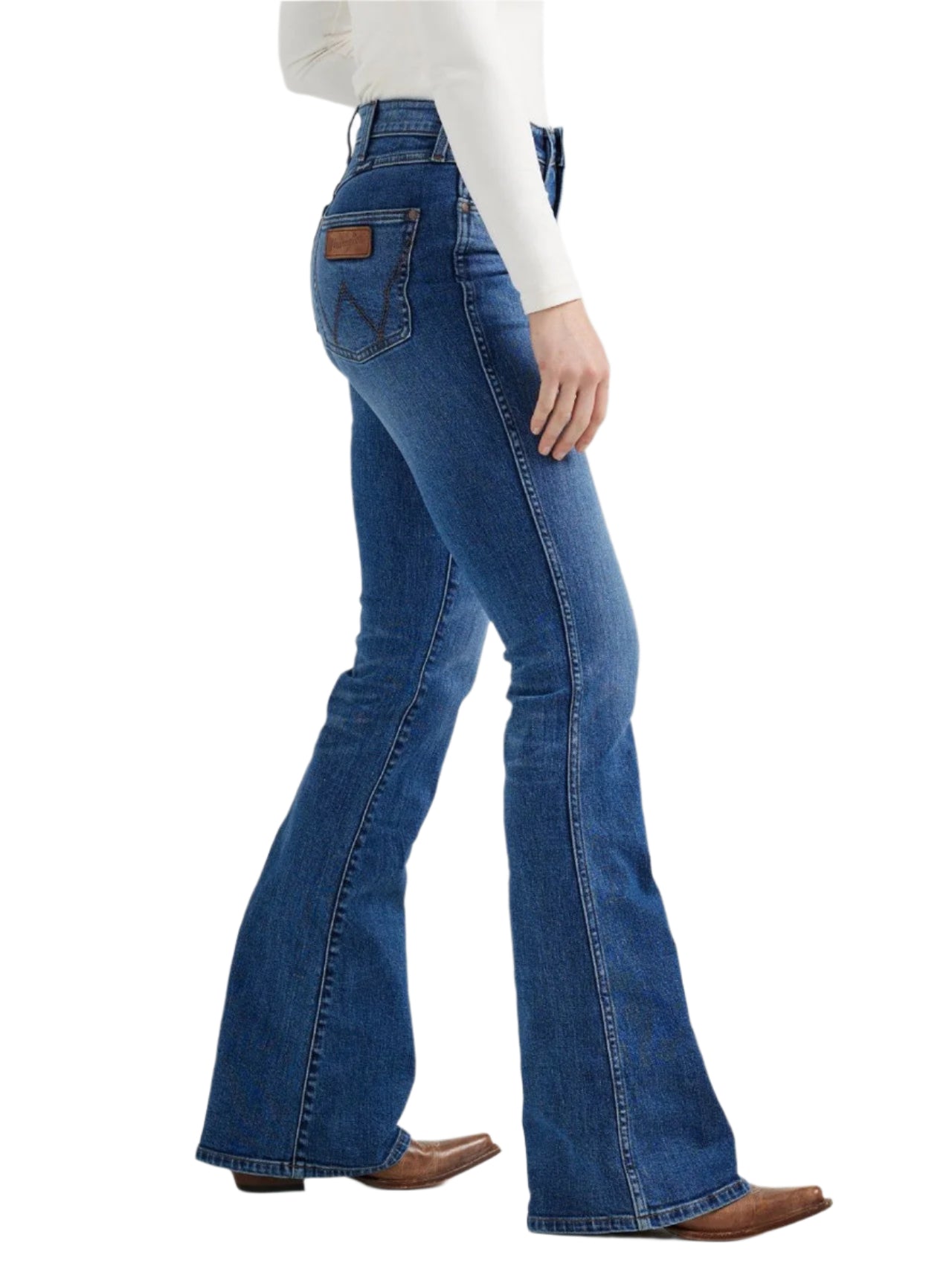 Wrangler Women's Retro Bailey High Rise Aria Flare Jeans - 112356681 - 25X30