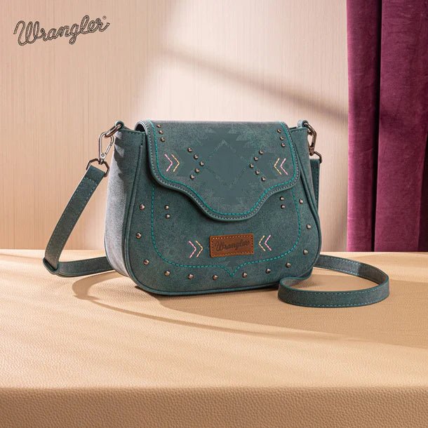 Wrangler Aztec Saddle Crossbody Bag - WG333-2003PP