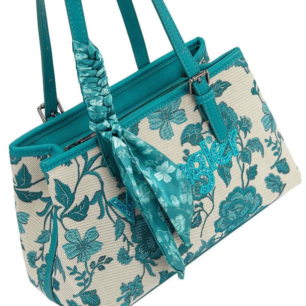 Wrangler Vintage Floral Print Canvas Shoulder Bag - Multiple Colors - WG510-8130TQ