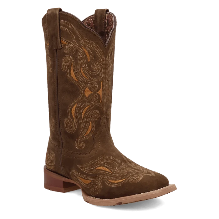 Dan Post Ladies Millie Leather Boot - Olive/Olive
