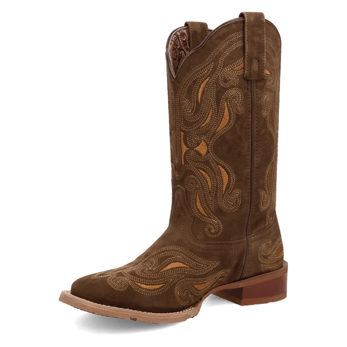 Dan Post Ladies Millie Leather Boot - Olive/Olive