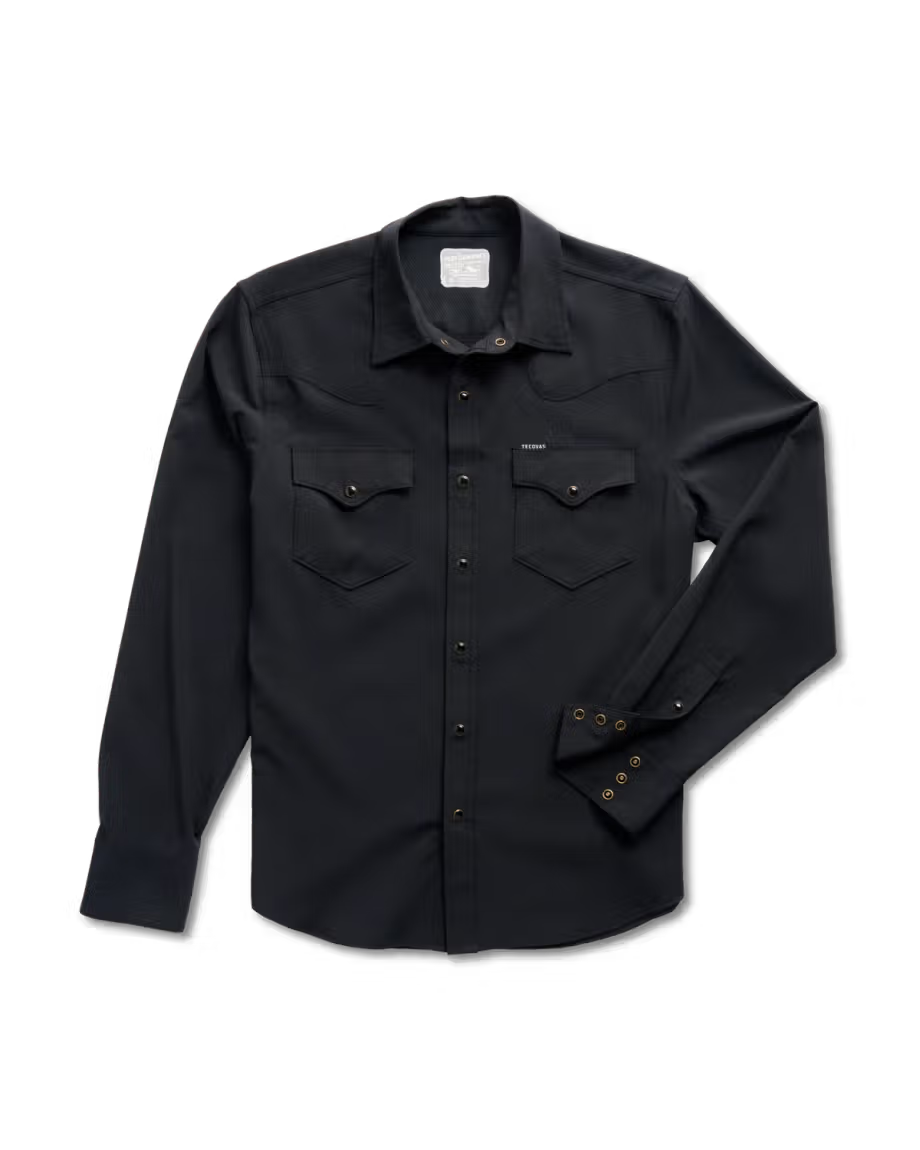 Tecovas Men's Performance Western Long Sleeve Pearl Snap