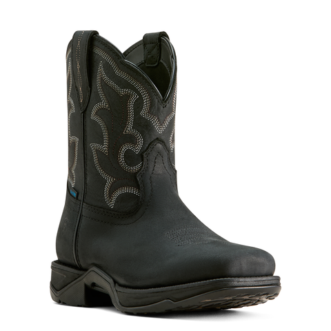 [NEW] Ariat Women's 8" Bear Black Anthem Shortie II Waterproof Western Boot