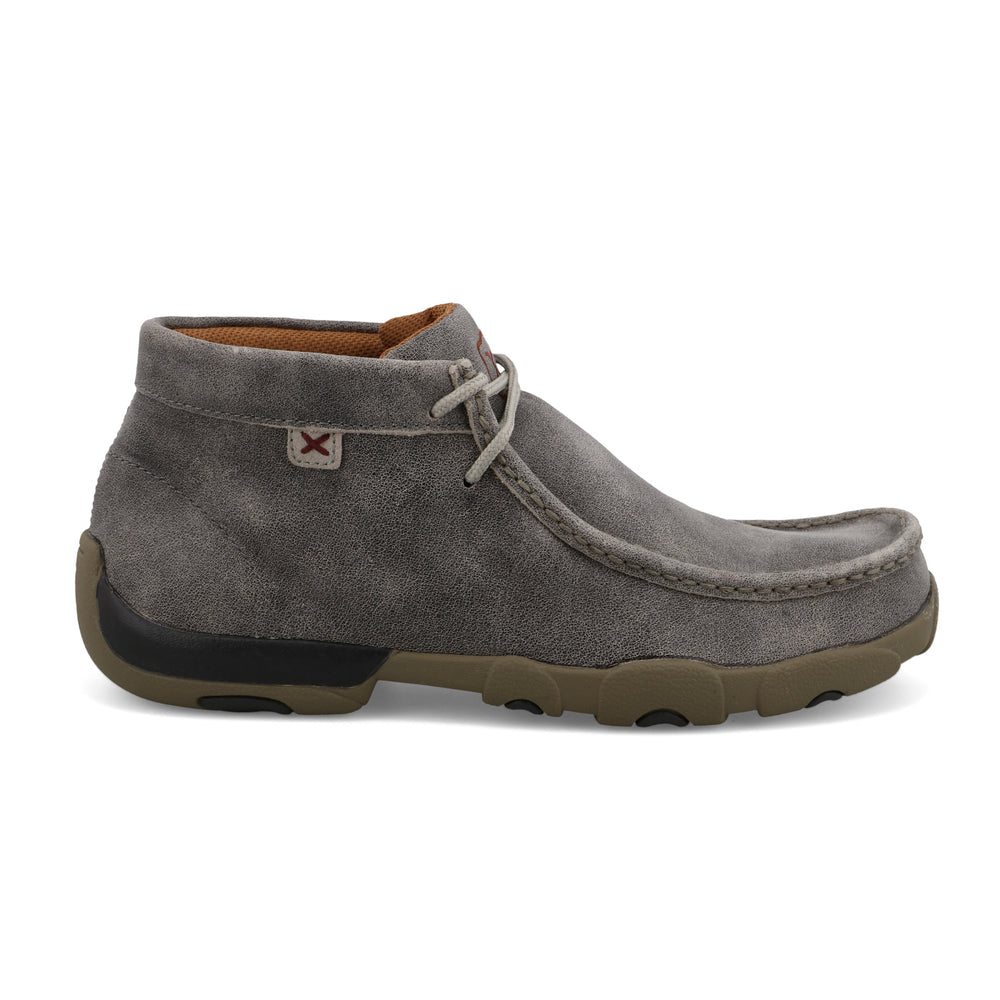 Twisted X Men's Chukka Grey Driving Moc Shoe