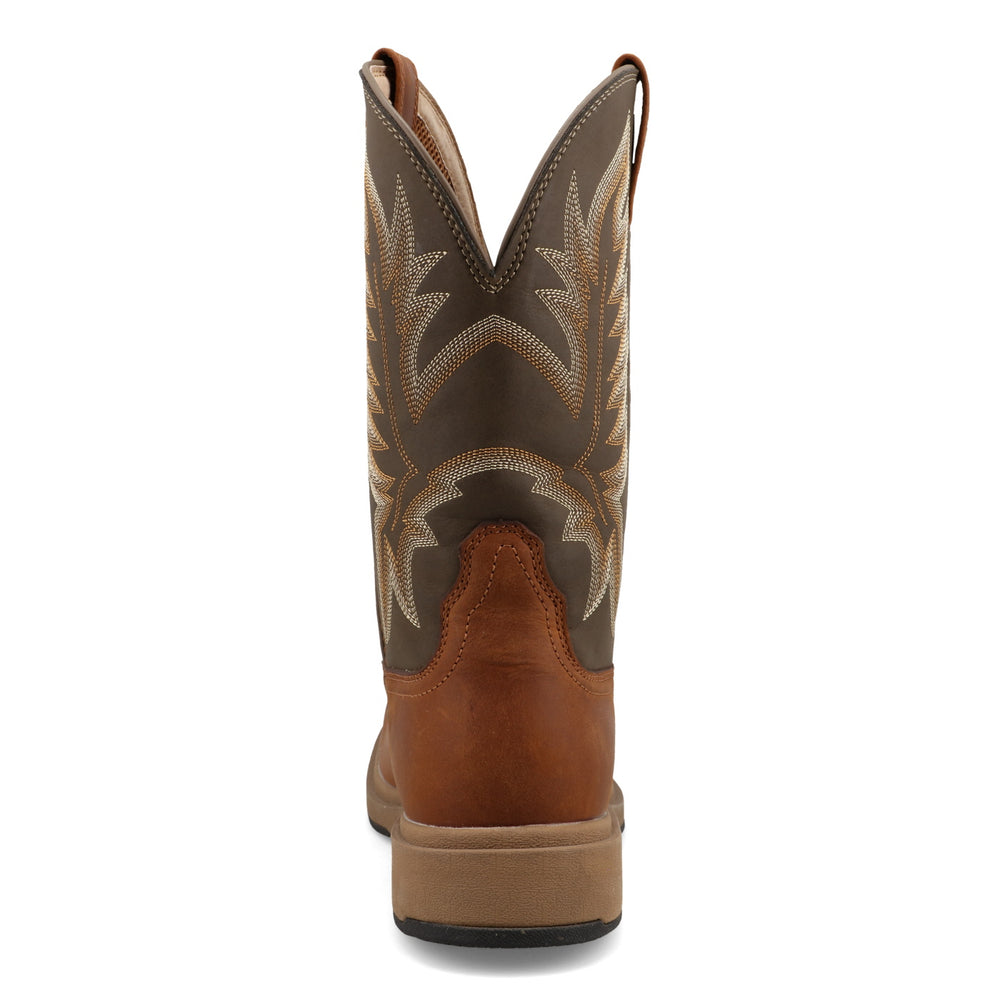 Twisted X Men's 11" UltraLite X Tawny Brown & Olive Western Boots