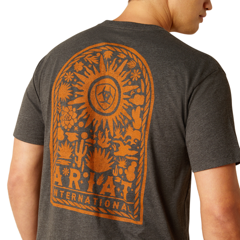 Ariat Men's Sol Arch Charcoal Heather T-Shirt