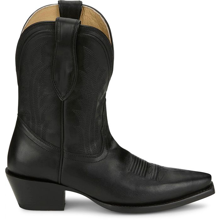 Tony Lama Women Areli 9" Black Bootie