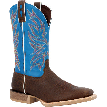 Men's Durango 12"  Rebel Pro Bay Brown/Brilliant Blue Western Boot