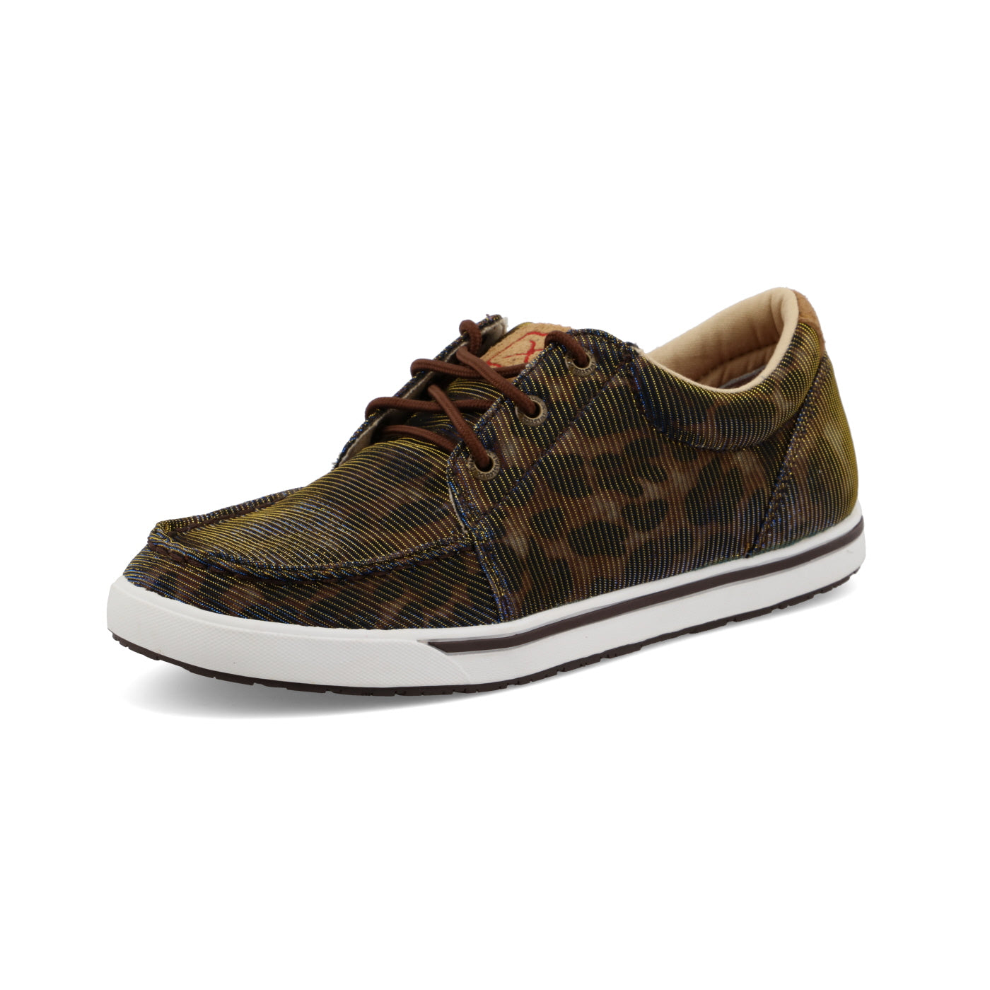 Twisted X Women's KICKS Shiny Leopard & Brown