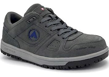 Airwalk Men's Mongo Charcoal and Gray Round Composite Toe EH Work Shoe - AW6301 - 7M