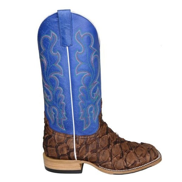 Anderson Bean Men's 13" Cigar Matte Big Bass Square Toe Cowboy Boot - HP8007 - 8D