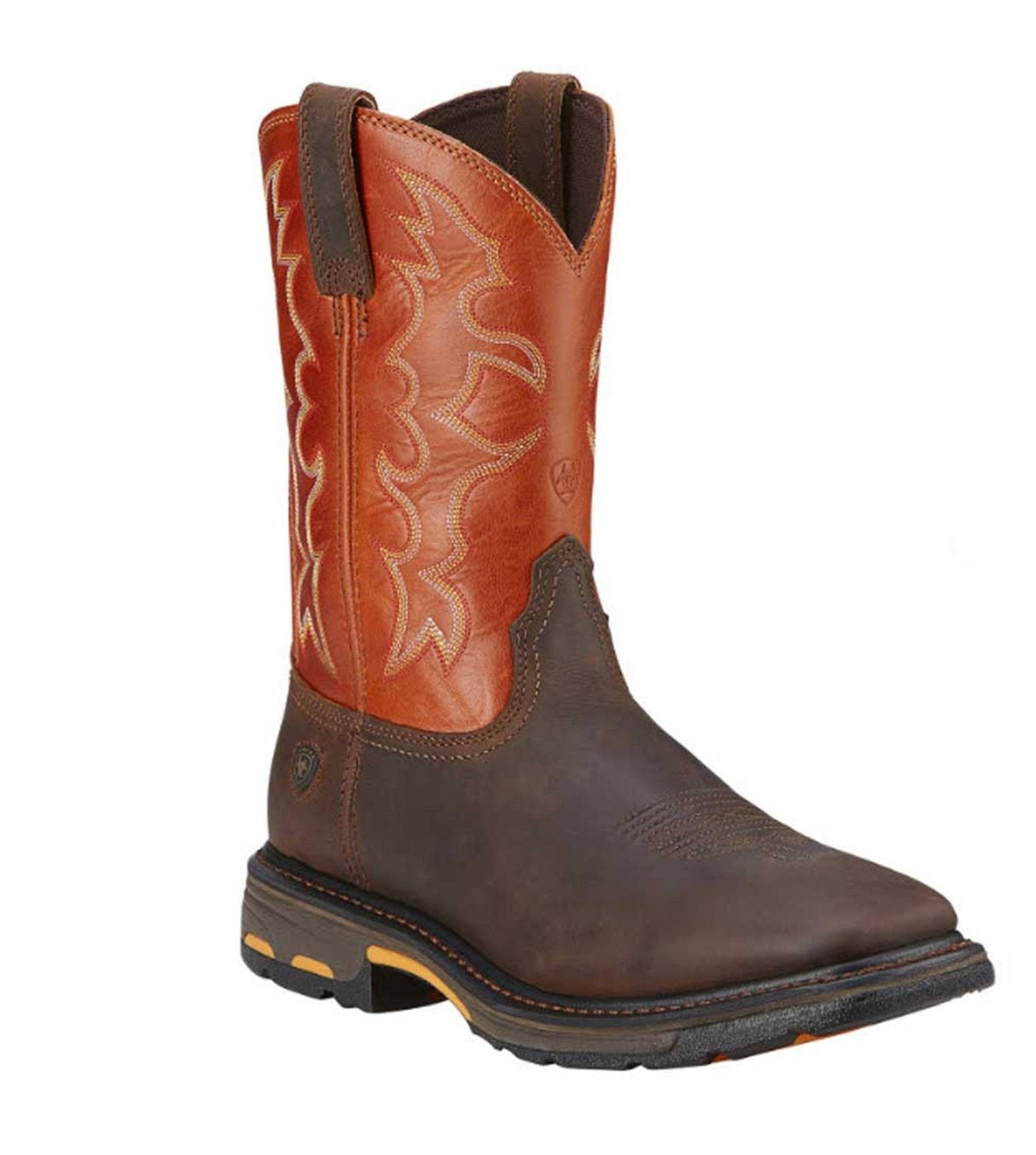 Ariat Men's 11" WorkHog Wide Square Toe Work Boot - 10005888 - 6D