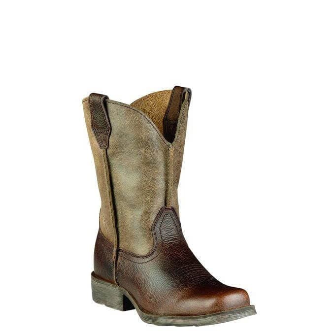 Ariat Kids' 6" Rambler Square Toe Western Boot - 10007602 - 13.5M