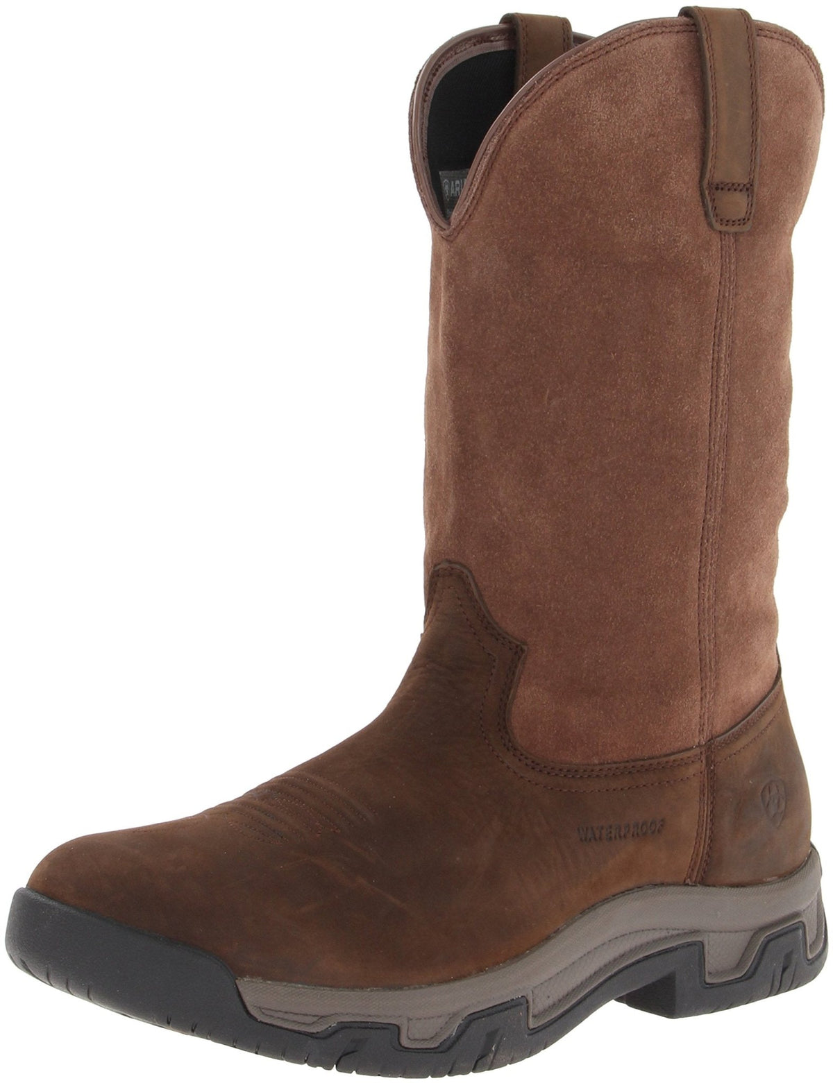 ARIAT Men\'s ATS Terrain Brown Leather Waterproof Hiking Work Boots Size 10.5EE Ariat Rebar Wedge Moc Toe 6 main image 4