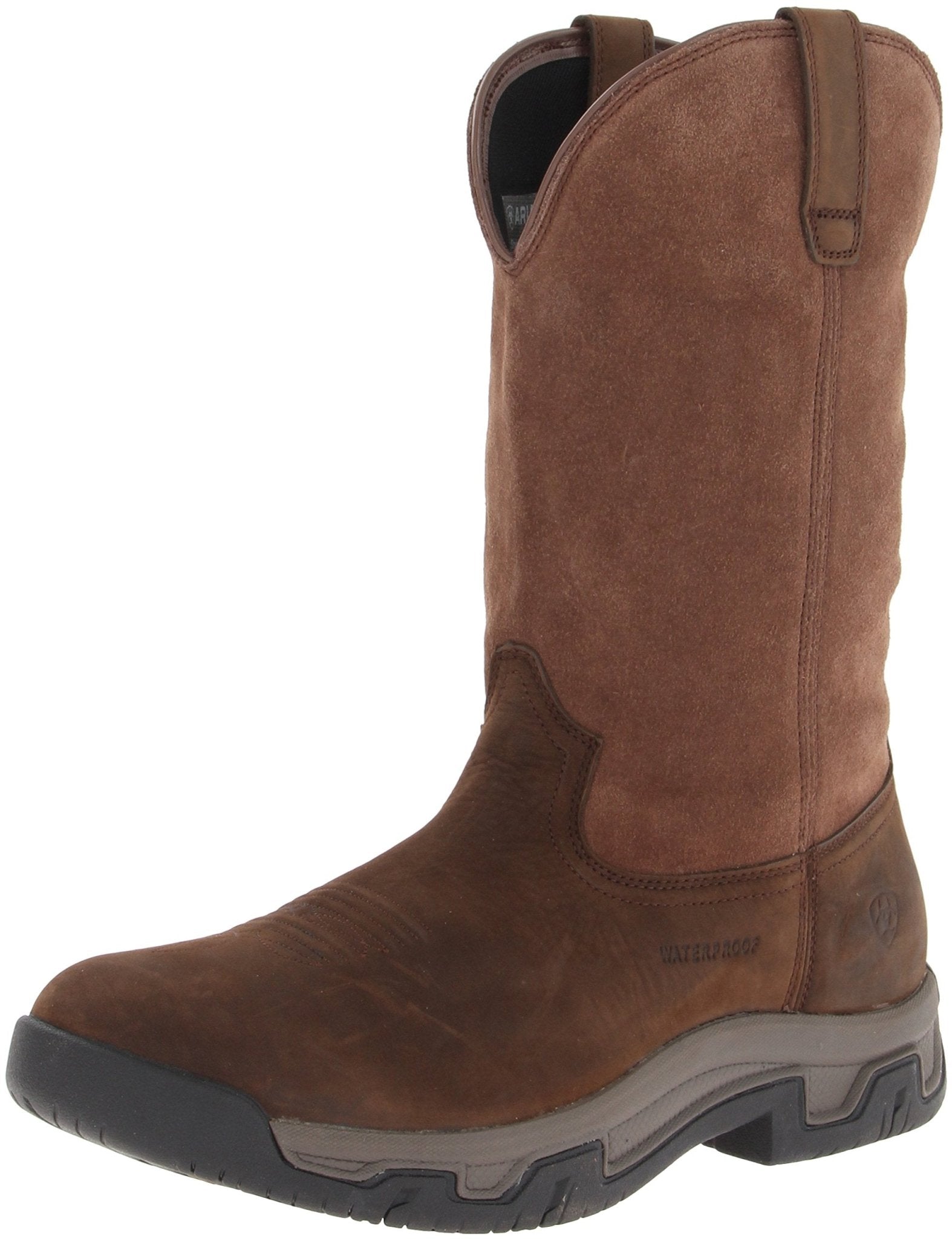 Ariat Men's 12" Terrain Round Toe Pull On Waterproof Boot - 10011829 - 8D