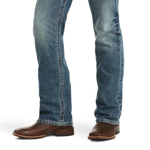 Ariat Men's M5 Slim Gambler Stackable Straight Leg Jeans - 10012703 - 28X30