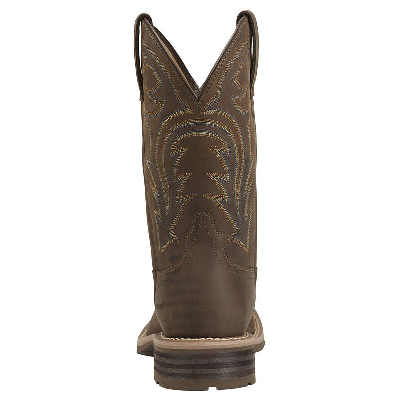 Ariat Men's 11" Hybrid Rancher Waterproof Pull - On Wide Square Toe Western Boot - 10014067 - 6D