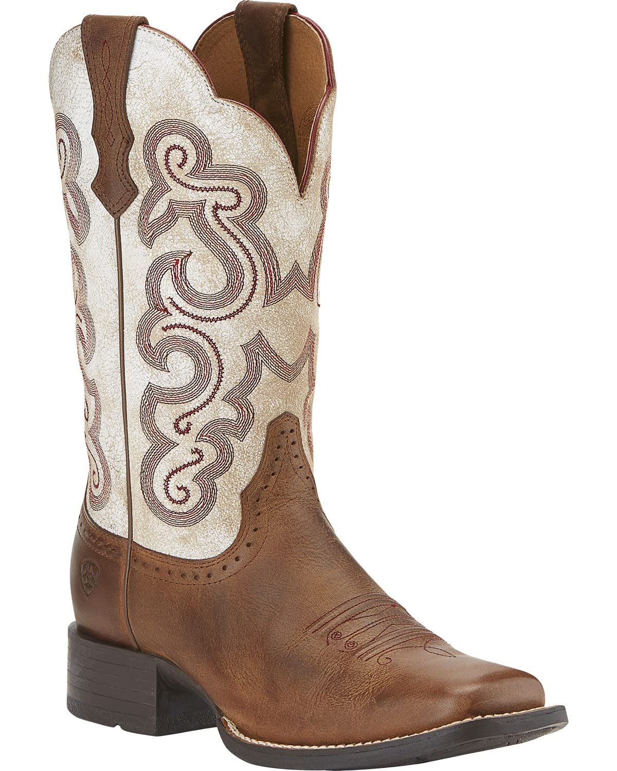 Ariat Women's 11" Quickdraw Sandstorm Wide Square Toe Western Boot - 10015318 - 6B