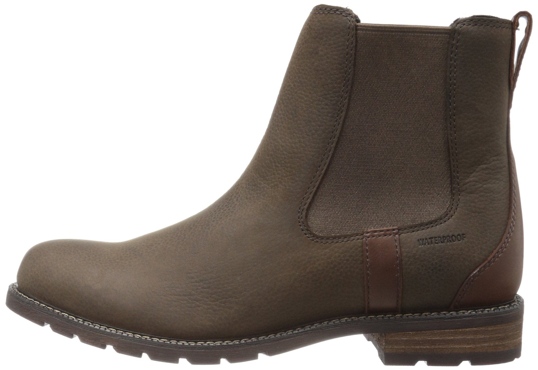 Ariat Women's 5.5" Wexford Waterproof Java Brown Round Toe Chelsea Boot - 10018520 6B