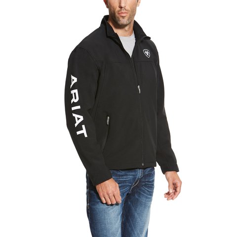 Ariat Men's New Team Softshell Black Jacket - 10019279 - XS