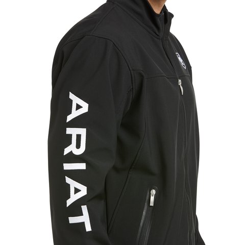 Ariat Men's New Team Softshell Black Jacket - 10019279 - XS