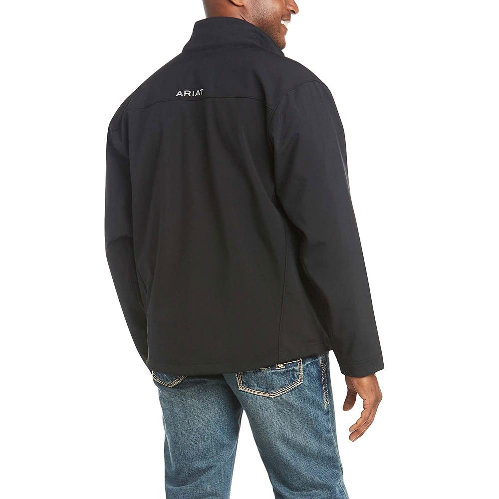 Ariat Men's Vernon 2.0 Black Softshell Jacket - 10023329 - S