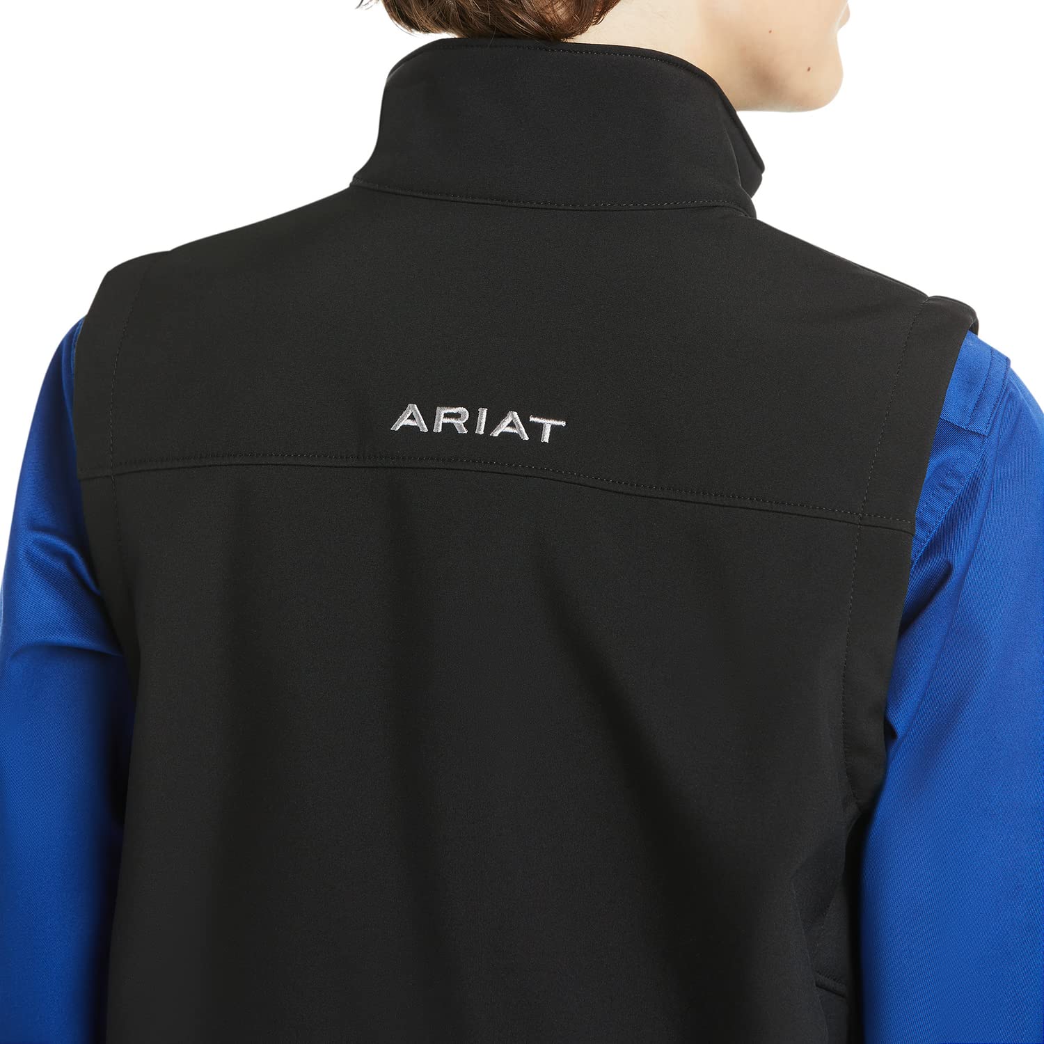 Ariat Boy's Vernon 2.0 Black Softshell Vest - 10024058 - XS