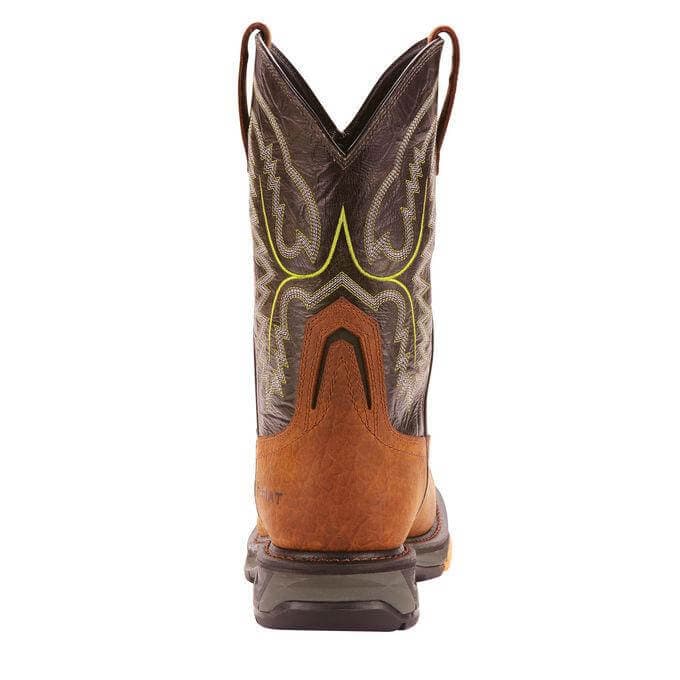 Ariat Men's 11" WorkHog XT Tumbled Bark Waterproof Square Toe Work Boot - 10024971 - 7D