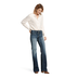 Ariat Women's Mid Rise Entwined Marine Trouser Jeans - 10025302-24S