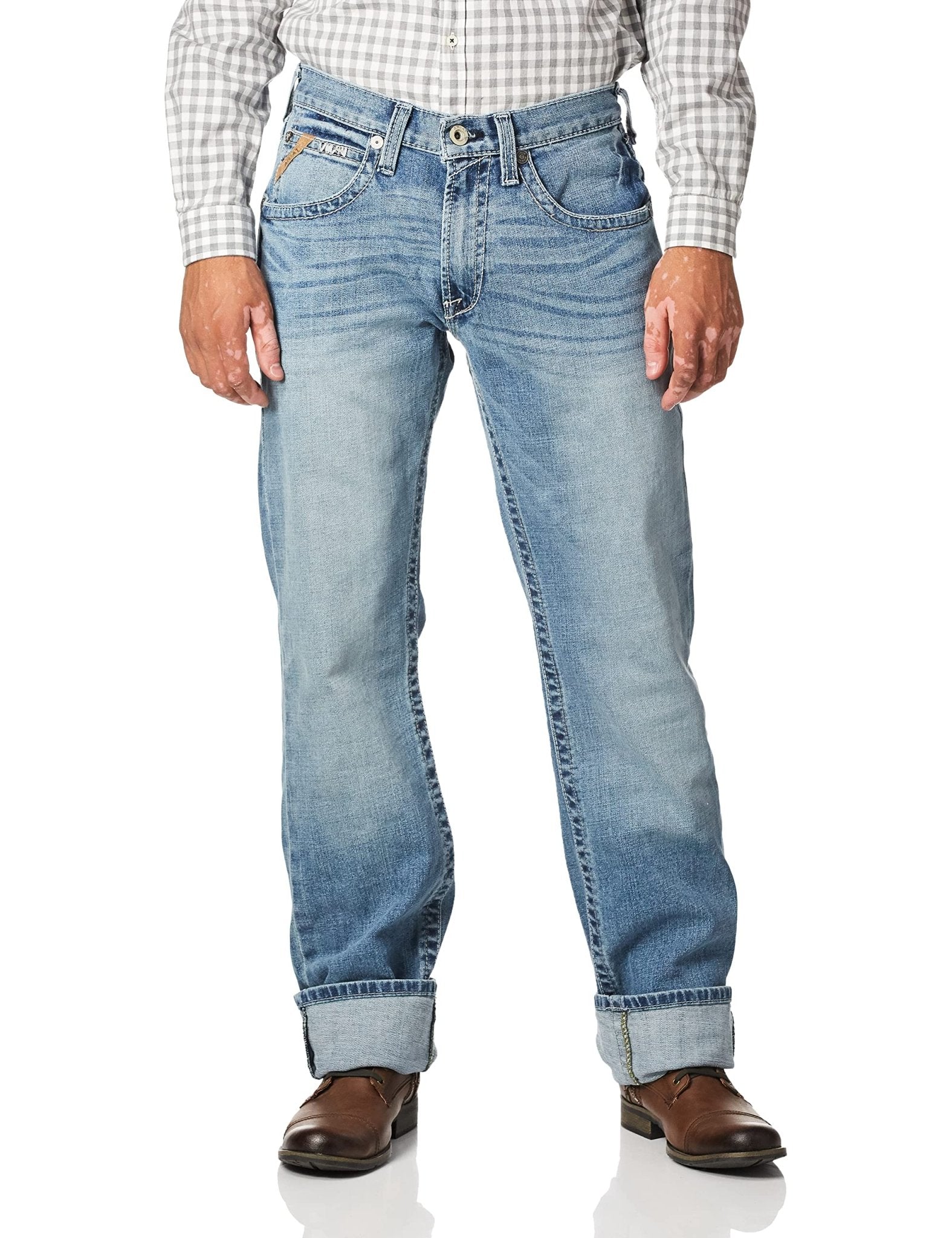 Ariat Men's M5 Slim Stirling Stretch Stackable Straight Leg Jean - 10026039 - 28X30