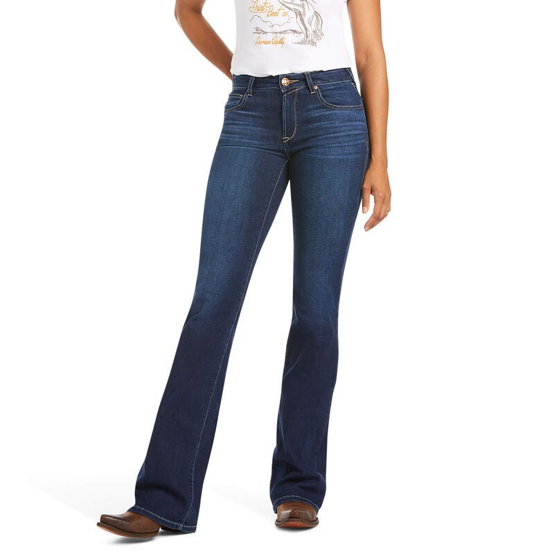 Ariat Women's Ultra Stretch Perfect Rise Katie Flare Jean - 10027692 - 24S