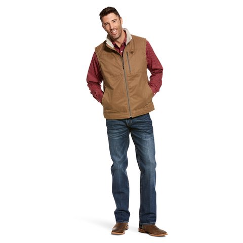 Ariat Men's Grizzly Cub Canvas Vest - 10028416 - S