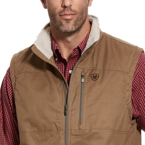 Ariat Men's Grizzly Cub Canvas Vest - 10028416 - S