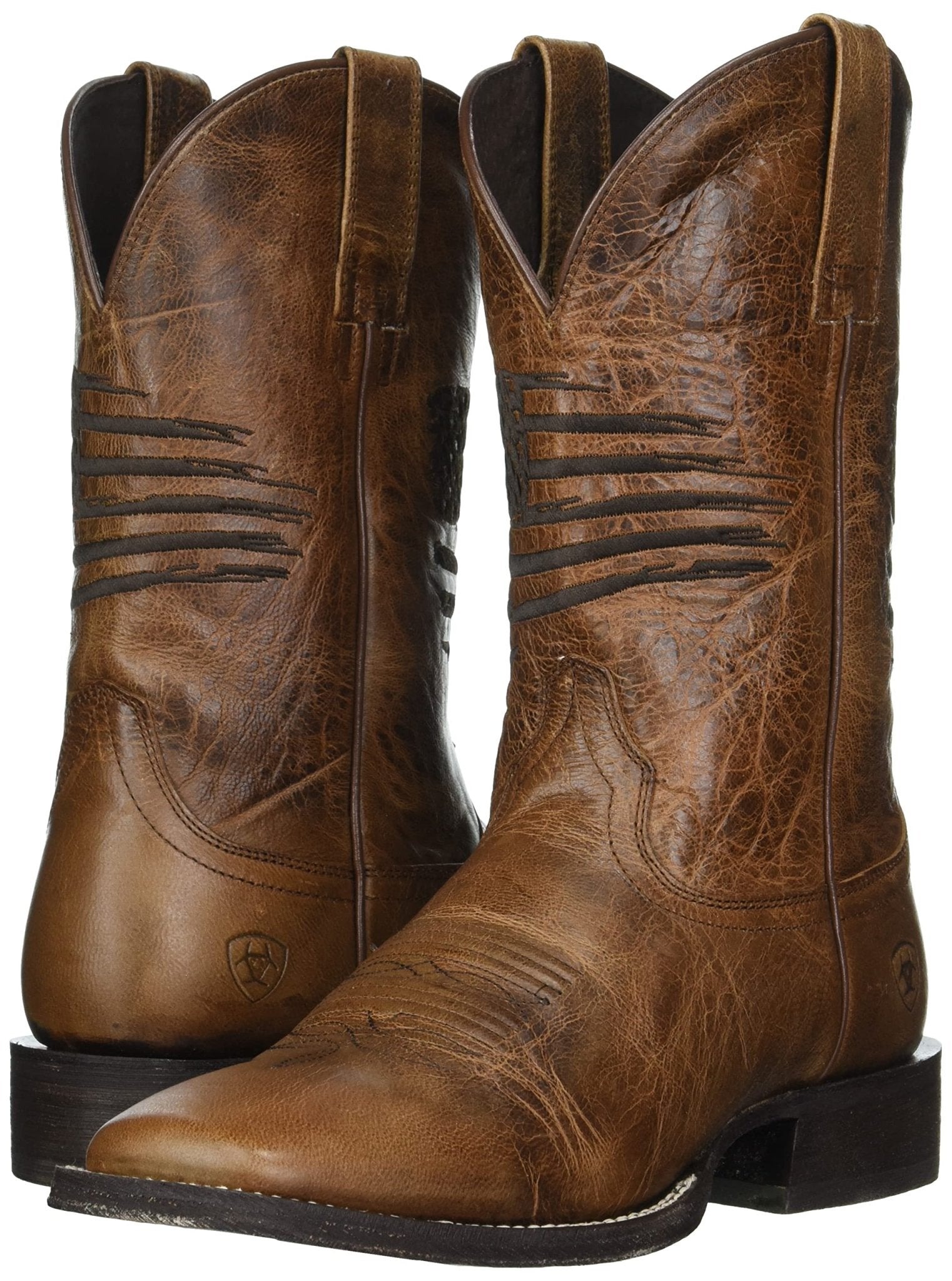 Ariat Men's 11" Circuit Patriot Wide Square Toe Western Boot - 10029699 - 6D