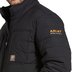 Rebar Valiant Stretch Canvas Water Resistant Insulated Black Work Jacket - 10032975 - S