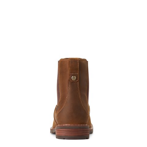 Ariat Women's 5.5" Wexford Weathered Brown Waterproof Round Toe Boot - 10033941 - 5.5B