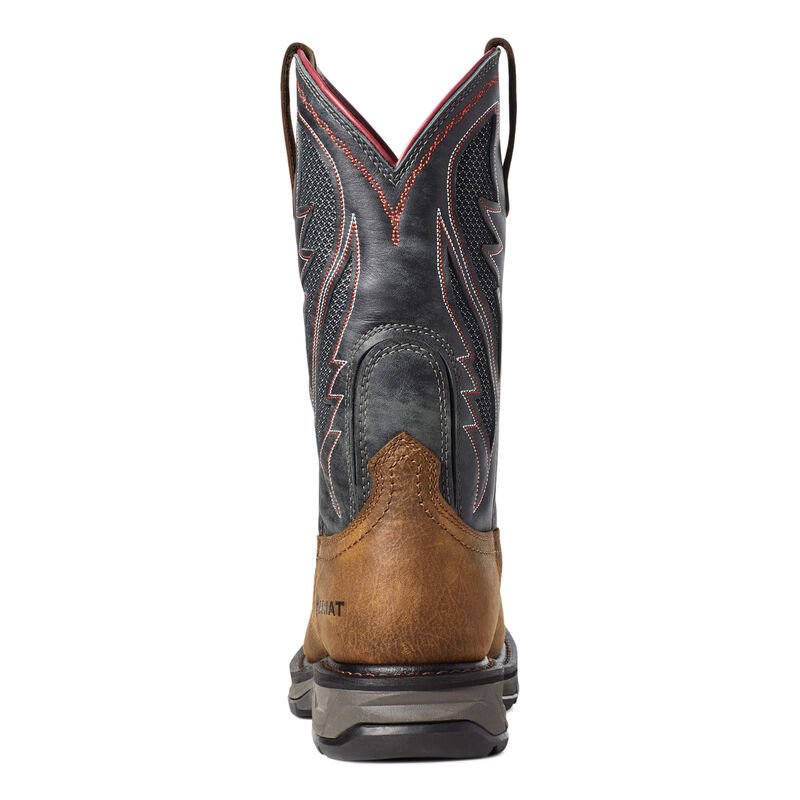 Ariat Men's 11" Waterproof WorkHog XT VentTEK Wide Square Toe Work Boot - 10035984 - 7D