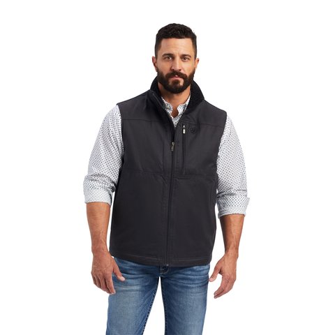 Ariat Men's Grizzly Phantom Canvas Vest - 10037390 - S