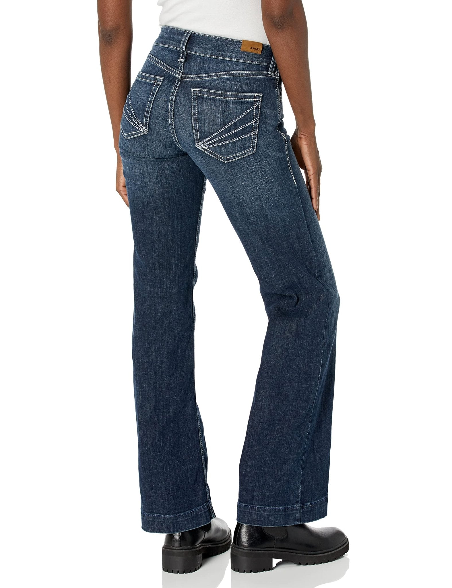 Ariat Women's Trouser Perfect Rise Aisha Wide Leg Jeans - 10040806 - 24L